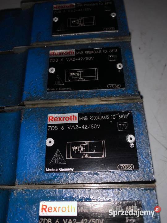 Rexroth ZDB 6 VA24250V Relief Valve USED Warszawa sprzedam
