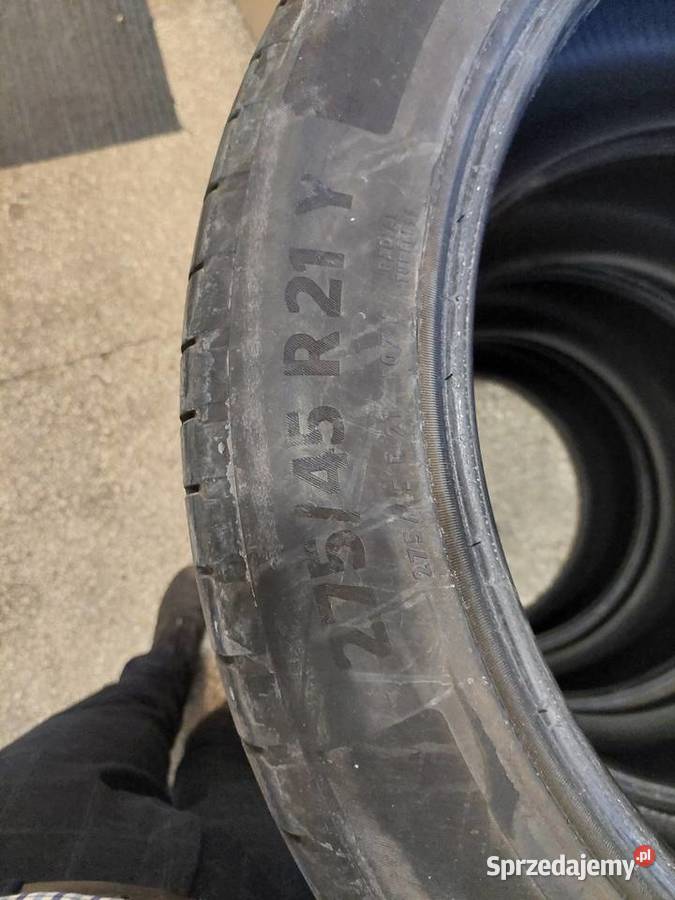 Komplet opon letnich Continental EcoContact 6 Q 275 mazowieckie Warszawa