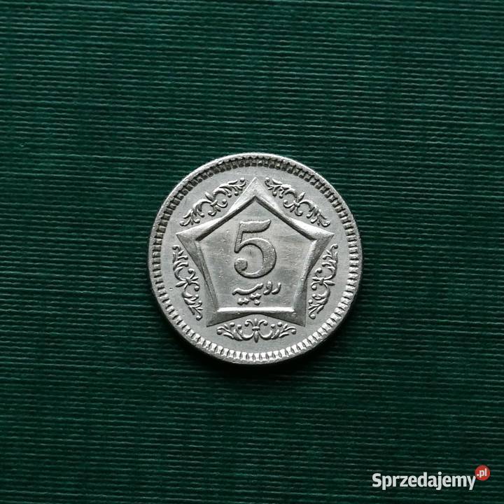 PAKISTAN 5 rupii 2002r