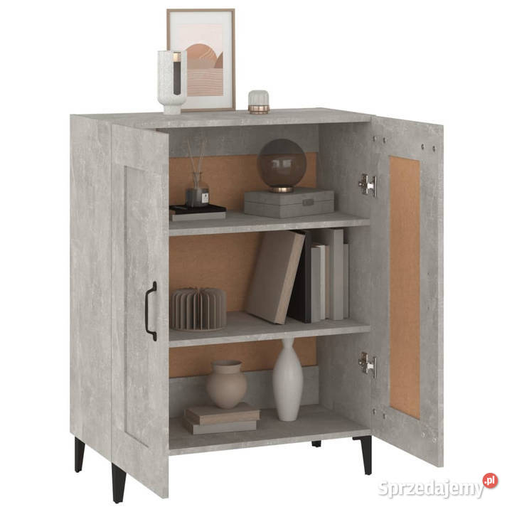 Szafka szarość betonu 695x34x90 materiał Warszawa