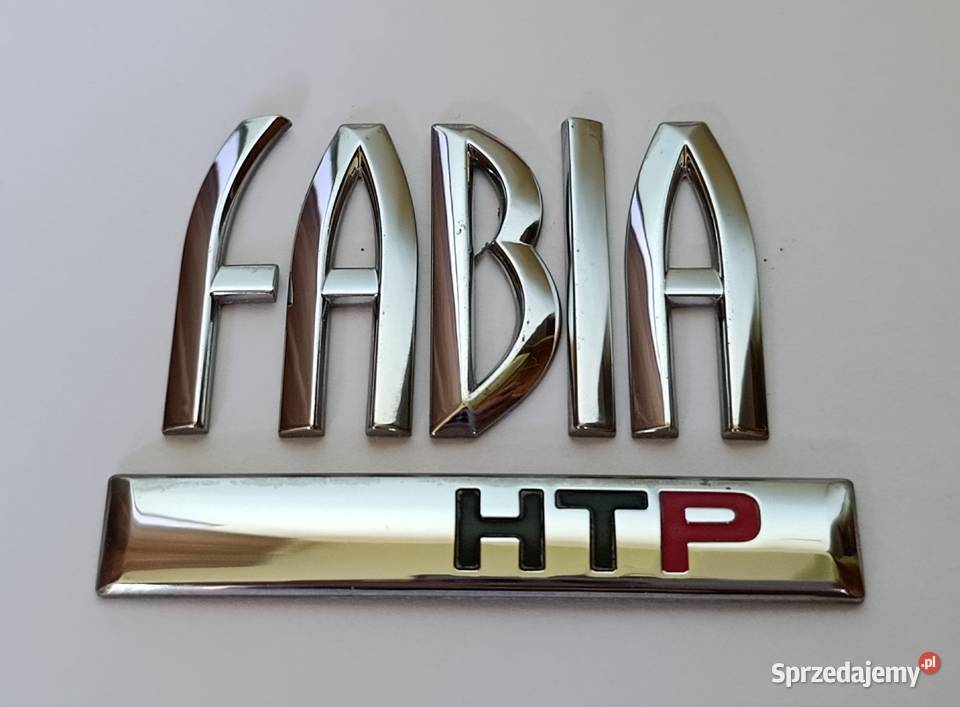 Napis Skoda Fabia I 0408r Lipno