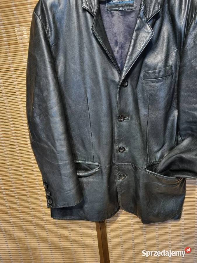 Wspaniala oldschoolowa kurtka SKÓRA MacLean 52 Warszawa sprzedam