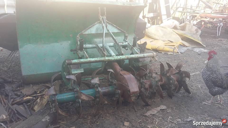Glebogryzarka Unia Grudziądz 16m nieuszkodzony Maszyny uprawowe świętokrzyskie Huta Nowa