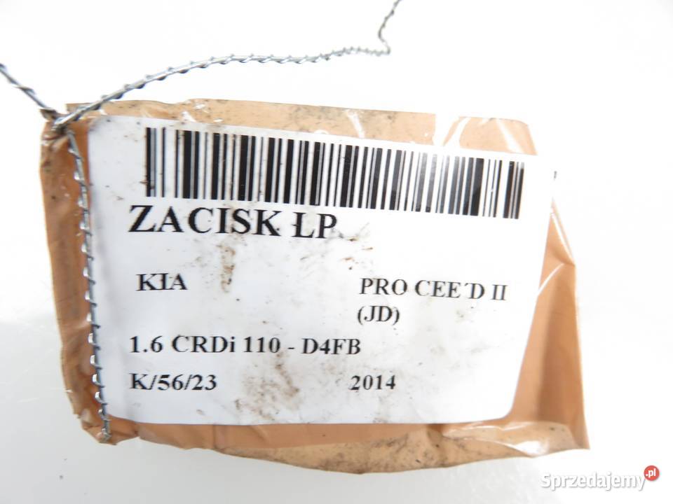 ZACISK LEWY PRZÓD KIA PRO CEED II 16 CRDi sprzedam