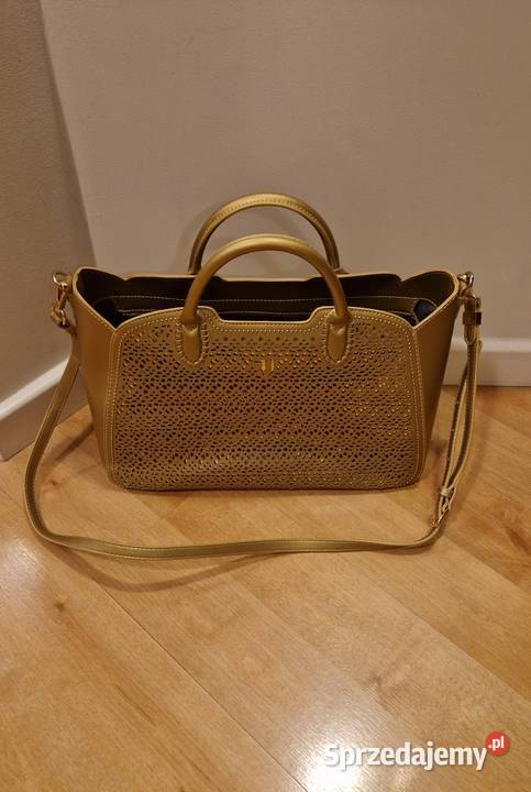 TOREBKA włoska z breloczkiem marki TRUSSARDI Dla kobiet lubelskie