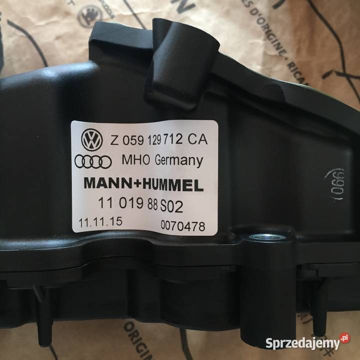 AUDI A6A5A7Q5Q7 Kolektor ssący nowy kompletny pomorskie Luzino sprzedam