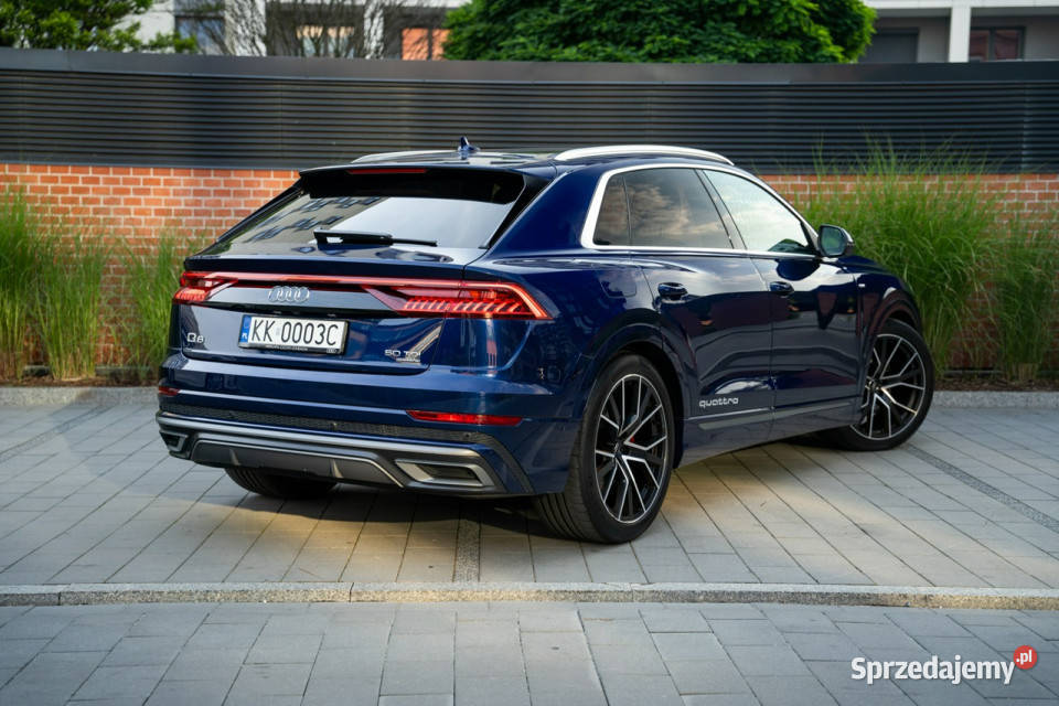 Audi Q8 Matrix Wentylacja foteli Kamery 360 Kraków