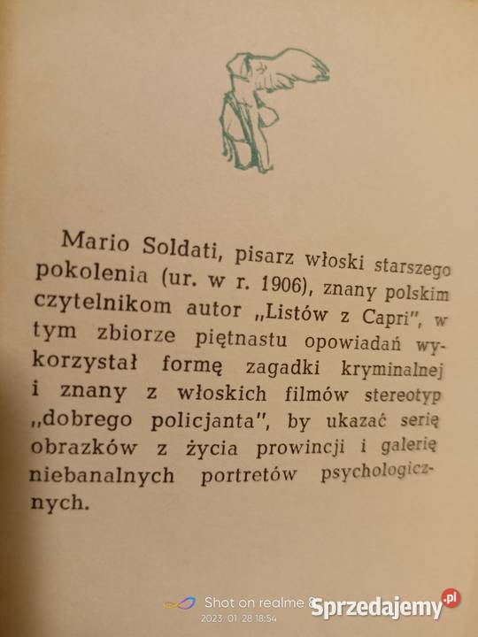 Opowiadania wachmistrza Soldati Warszawa sprzedam