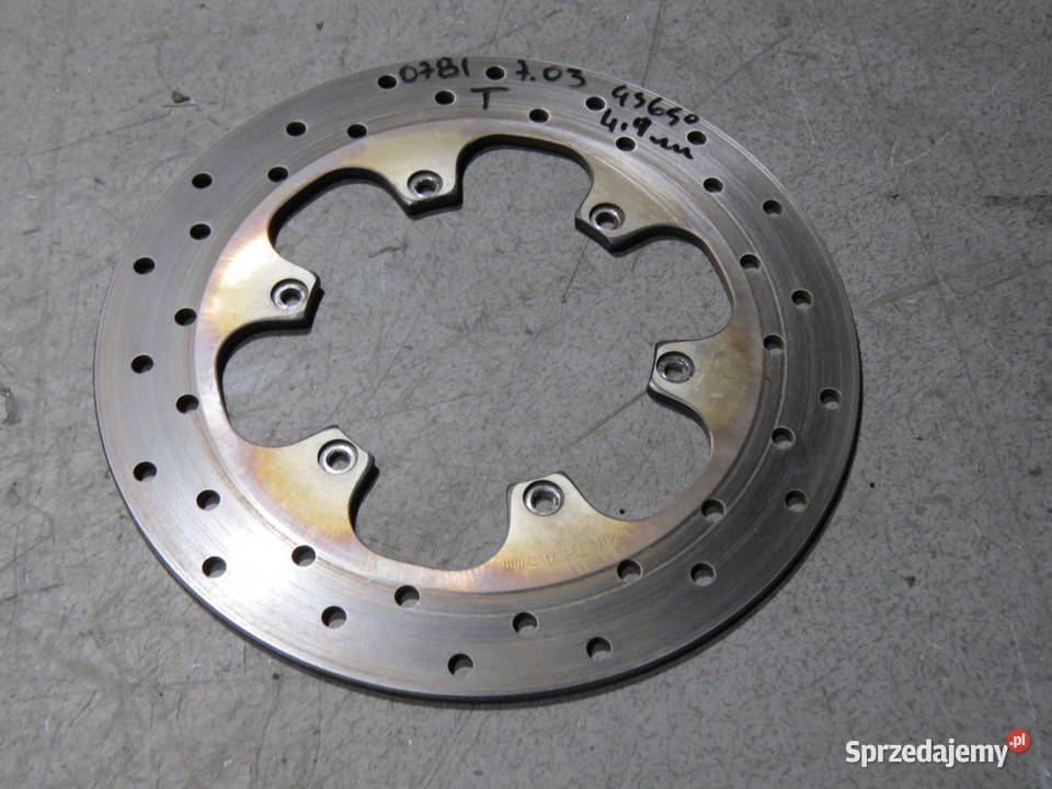 BMW GS650 GS 650 01 rotax tarcza hamulca tył Warszawa sprzedam
