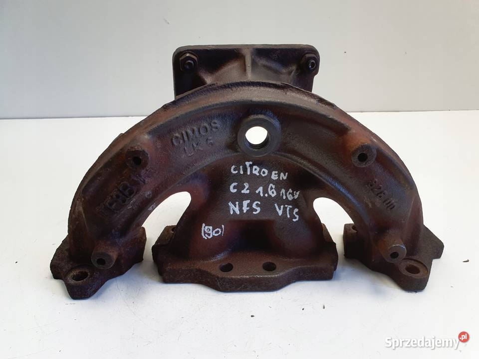 KOLEKTOR WYDECHOWY Citroen C2 16 16V VTS 122 osobowe Rudka