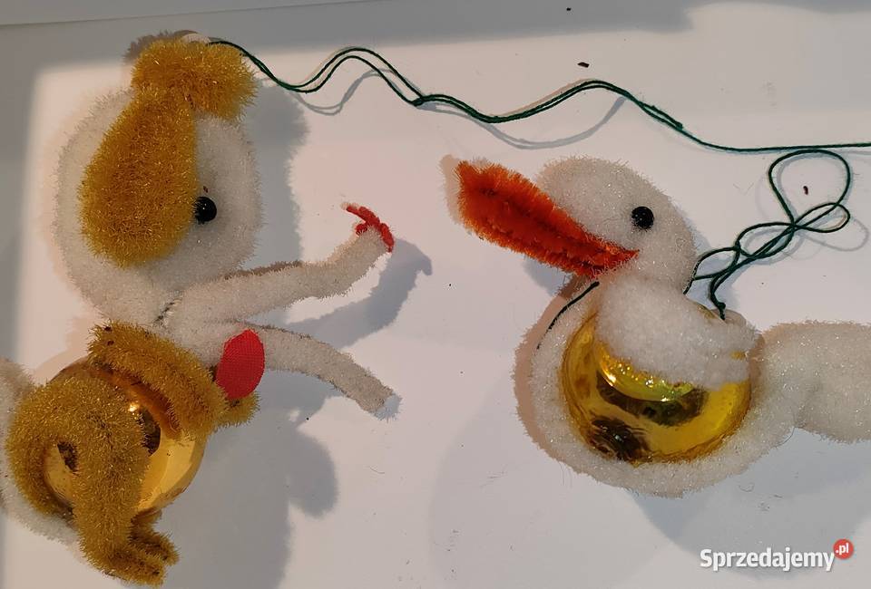 Bombki na choinkę pajacyki zawieszki choinkowe śląskie Bielsko-Biała