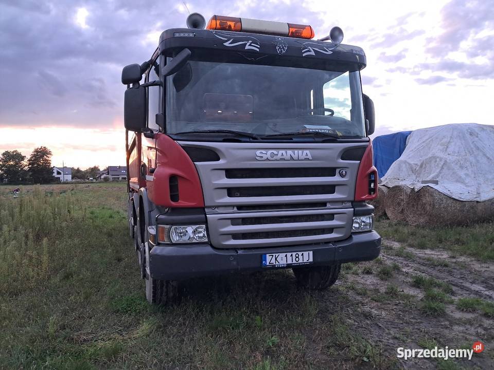 Scania p380 8x4 wywrotka