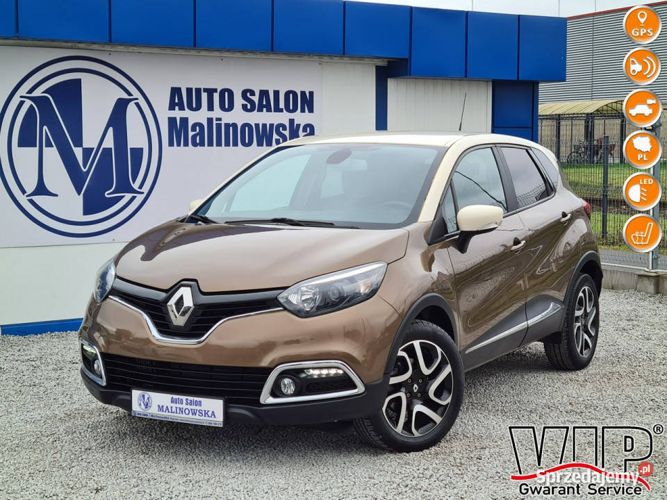 Renault Captur 34 Automat Navi Kamera Skóra nawigacja Motoryzacja Wągrowiec