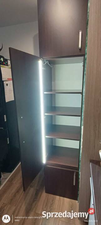 duza szafa gleboka LED 225cm pomorskie Pruszcz Gdański