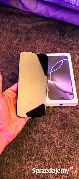 Iphone 16 pro 256 black ttanum mazowieckie Warszawa