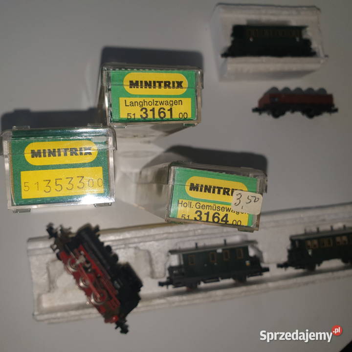 Zestaw minitrix skala N 1160 sprzedam