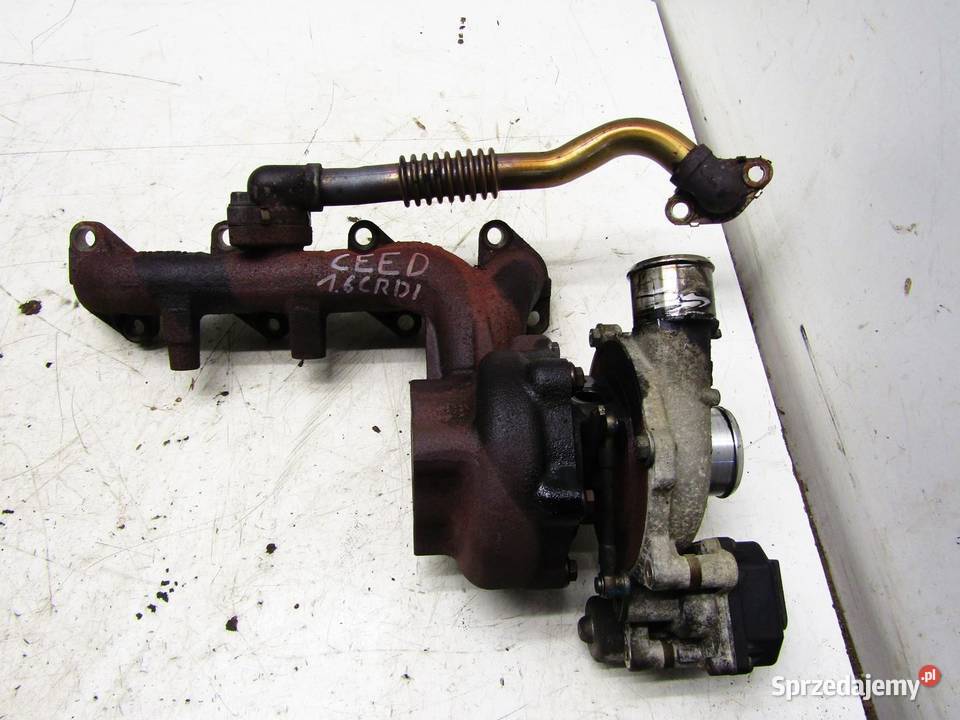 TURBOSPRĘŻARKA TURBINA 16 CRDI KIA CEED II LIFT