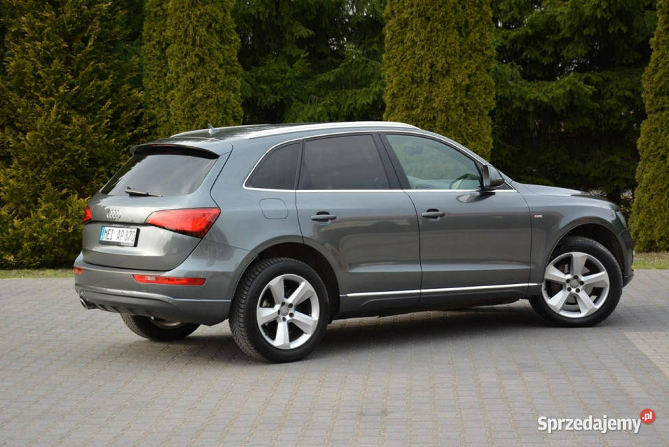 Audi Q5 SLine Quattro Skóry Navi BiXenon Ledy światła przeciwmgielne