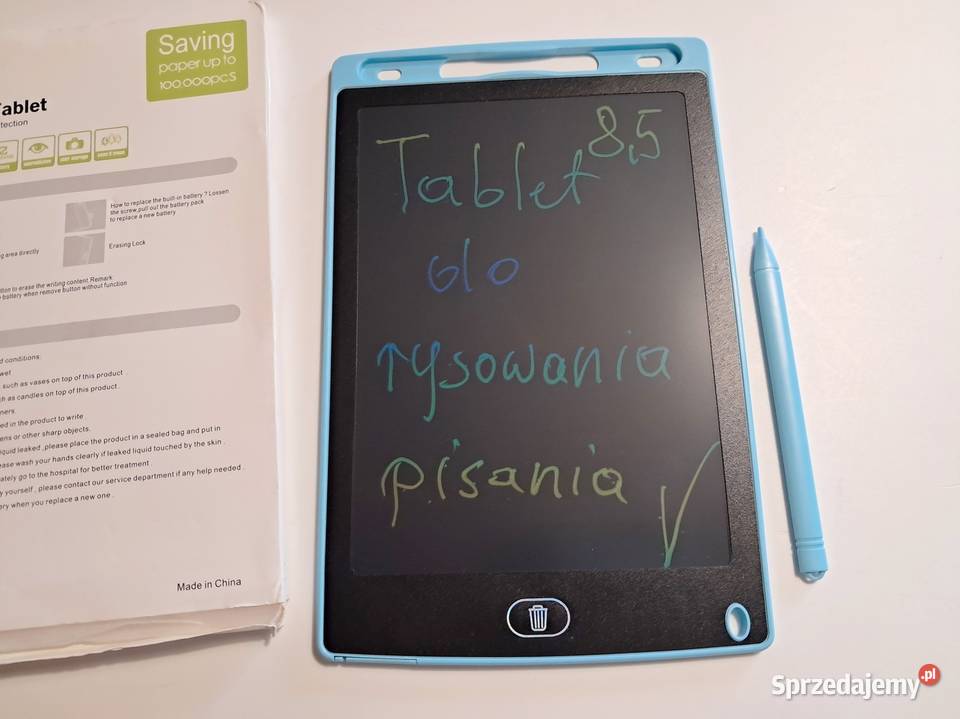 Duży tablet do pisania rysowania dziecka Kraków