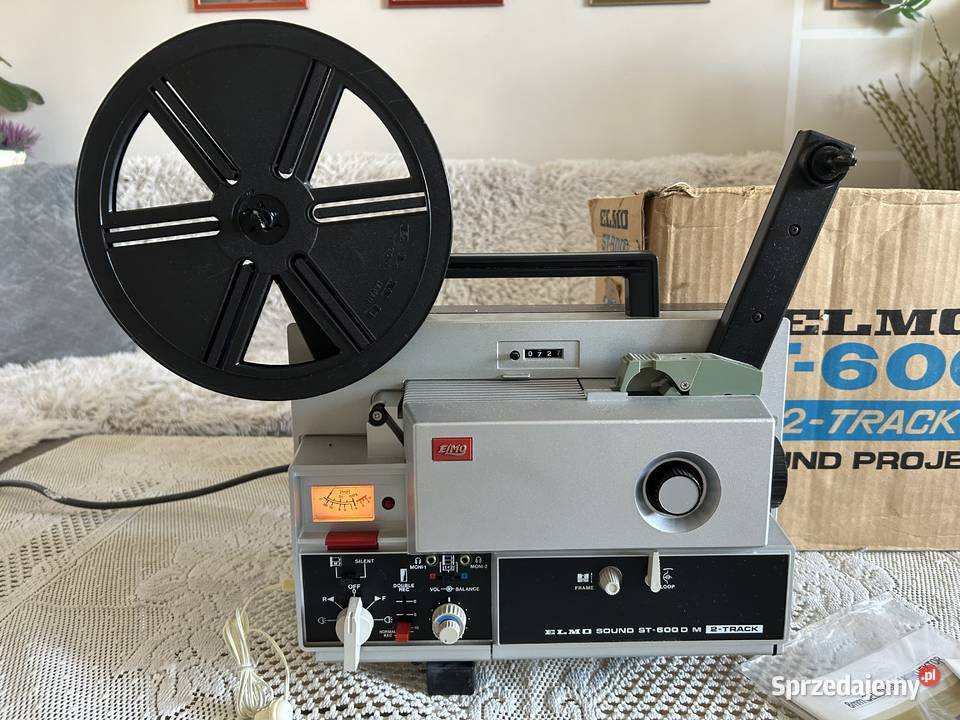 Super8 Japoński projektor filmowy ELMO wielkopolskie Poznań
