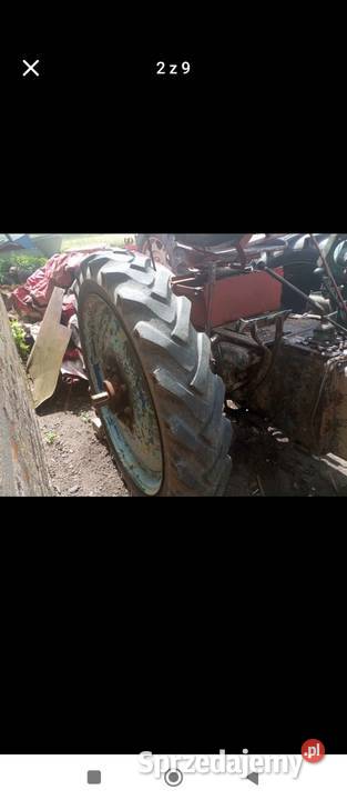 Zetor k25 tył i przednia oś z kołami Golub-Dobrzyń