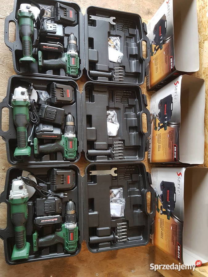 SZlifierka Wkrętarka BOXER SR016 Z ładowarką Głogowa