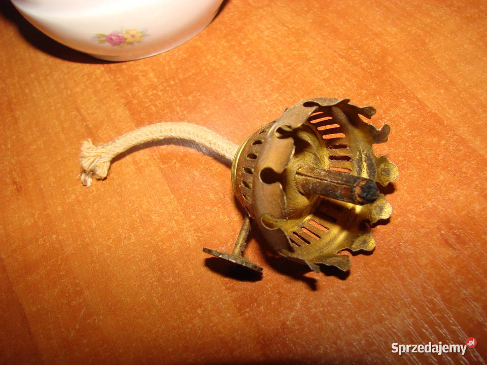 Chodzież mała porcelanowa lampa naftowa Pruszcz Gdański