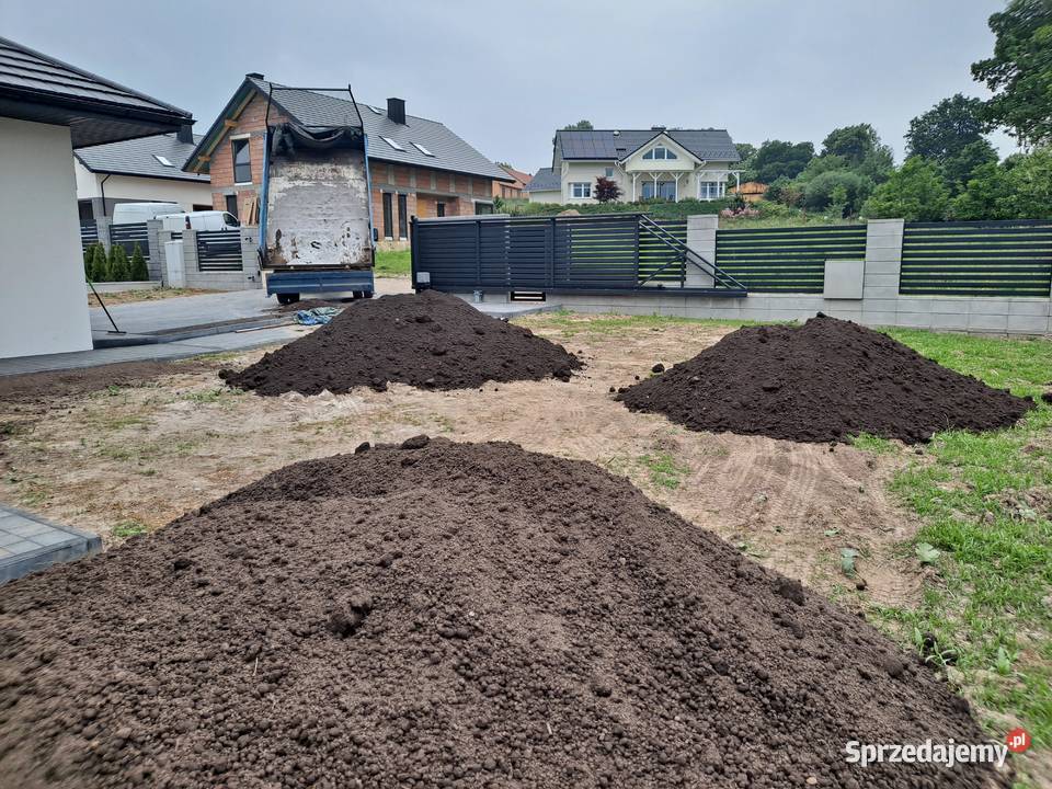 Ziemia ogrodowa humus czarnoziem przesiany Ziemia Kraków