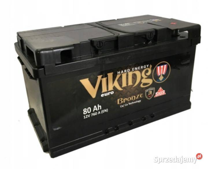 Akumulator Viking Bronze 12V 80Ah 760A P Akumulatory Konin