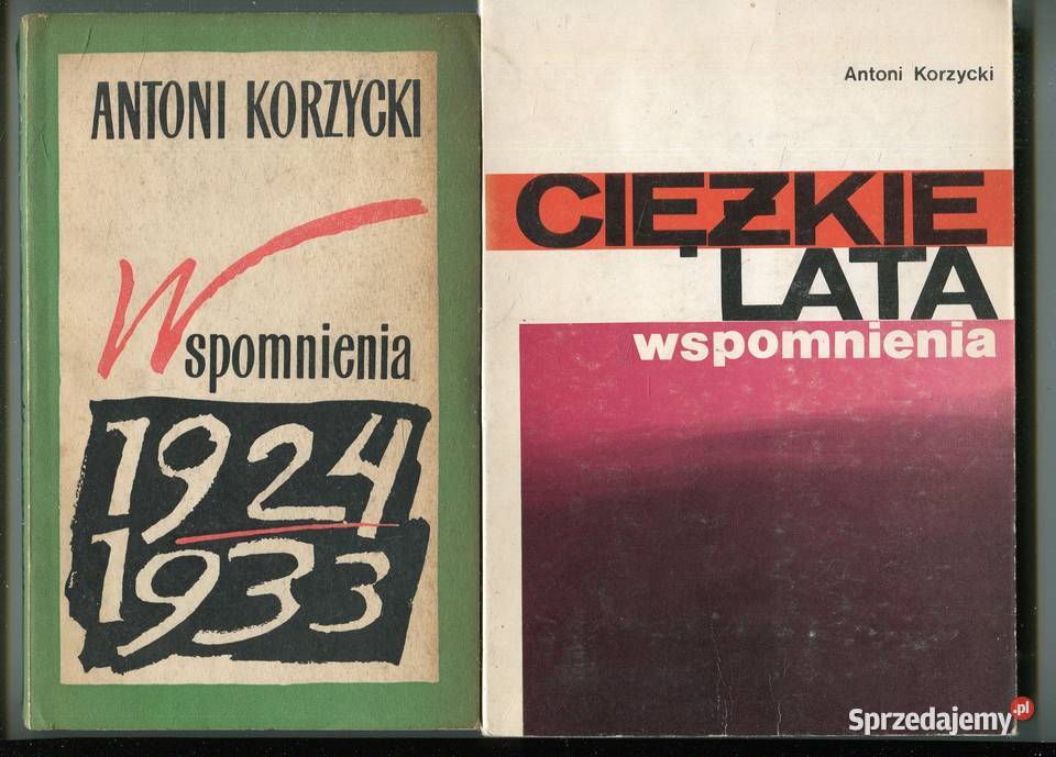 Ciężkie lata Wspomnienia Wspomnienia 19241933 Szczecin