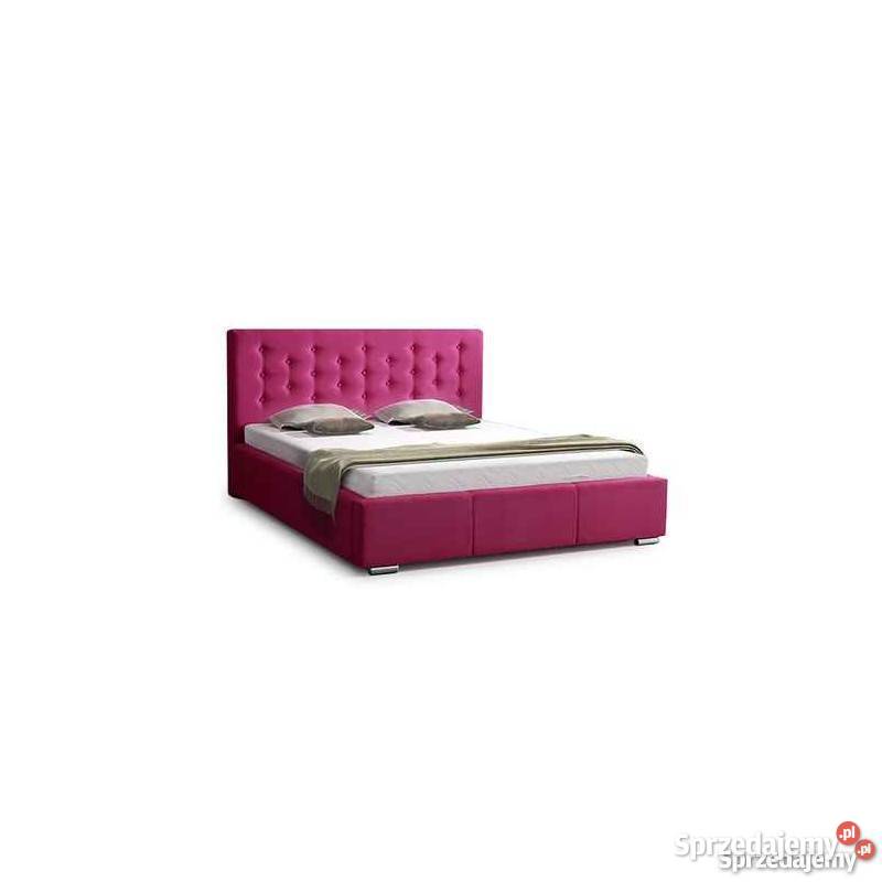 W różnych kolorach łóżko AMARANT 90x200 z materacem
