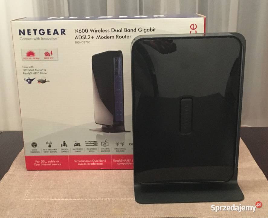 Modem router Netgear N600 wielkopolskie Poznań
