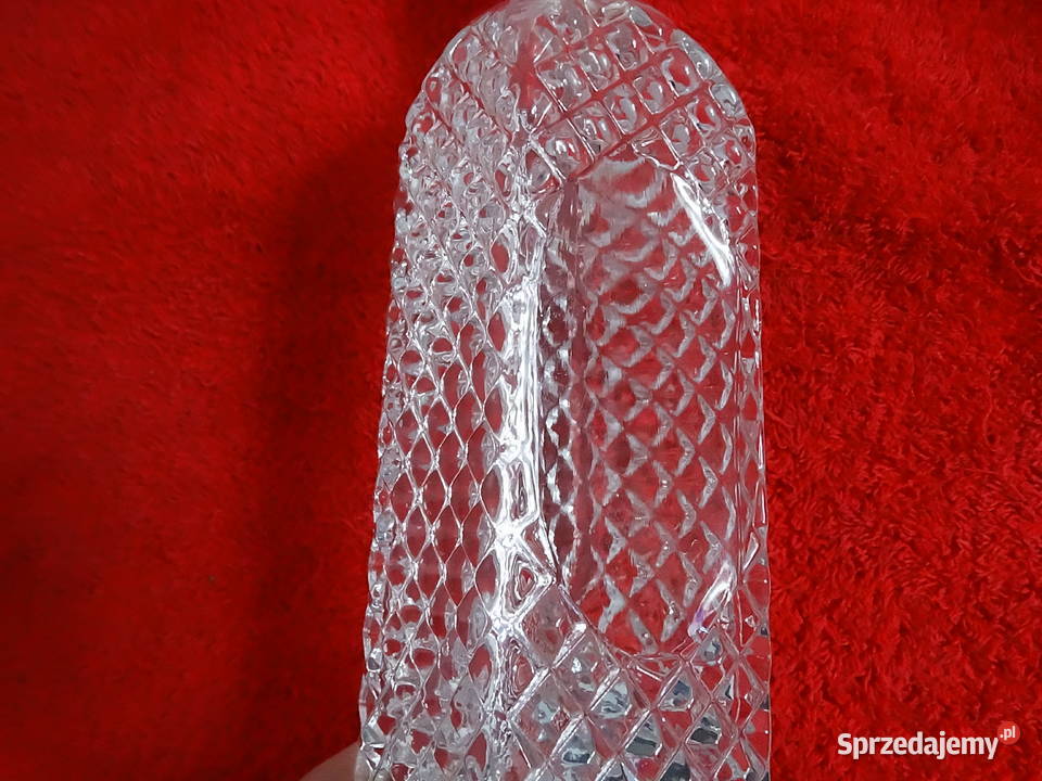 STYLOWA KARAFKA VINTAGE GRUBE SZKŁO RETRO