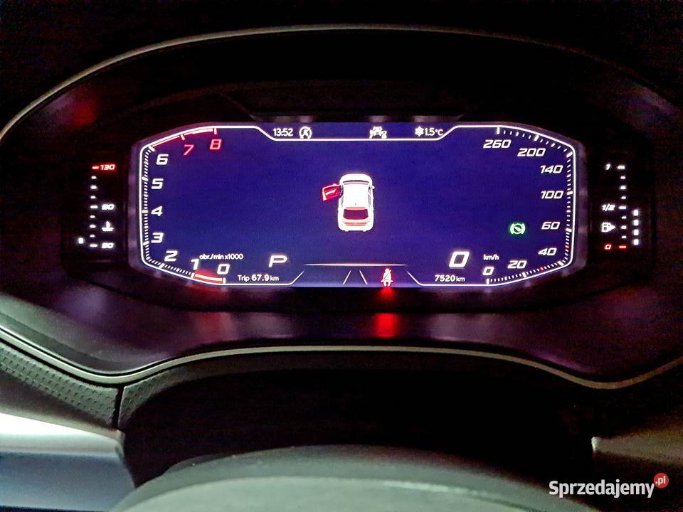 Seat Ibiza FRprzeb7500 automat ambiente virtual nawigacja Wasilków