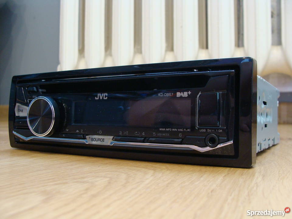 NOWE Radio JVC KDDB67 CD MP3 TUNER DAB AUX Car audio