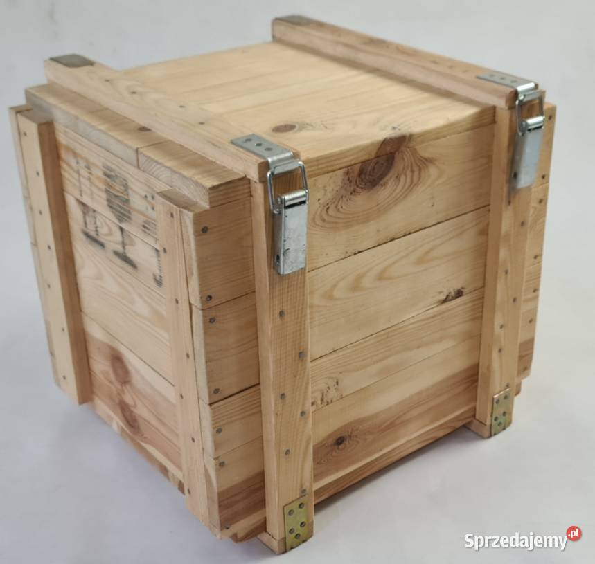 Skrzynia drewniana LONT szlifowana 62x35x43 warmińsko-mazurskie Olsztyn sprzedam