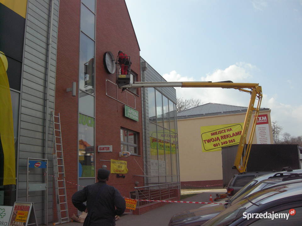 prace wysokościowe alpinista mycie malowanie Gorzów Wielkopolski