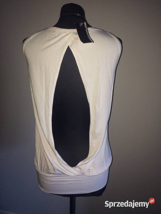 Nowa biała bluzka tunika Henleys UK S okazja