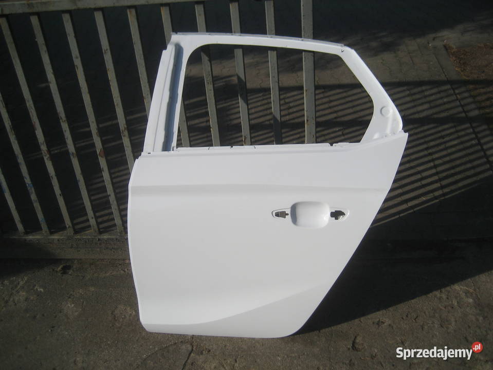 opel corsa f 19r drzwi tył lewe białe osobowe sprzedam