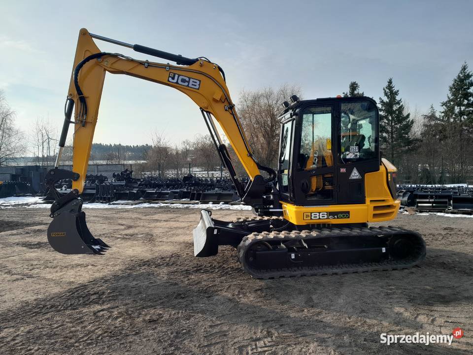 JCB 86C1 2017R KOPARKA GĄSIENICOWA 85Z1 8085 CAT Krotoszyn