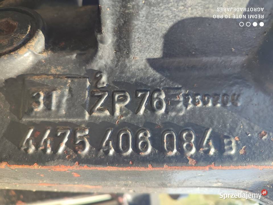 Dyferencjał przód 14X37 DEUTZ FAHR AGROTRON 150 Wilkowo