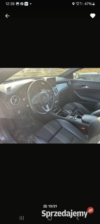 Mercedes CLA 22cdi Automat 2017r Lift diesel Dobrzyca sprzedam