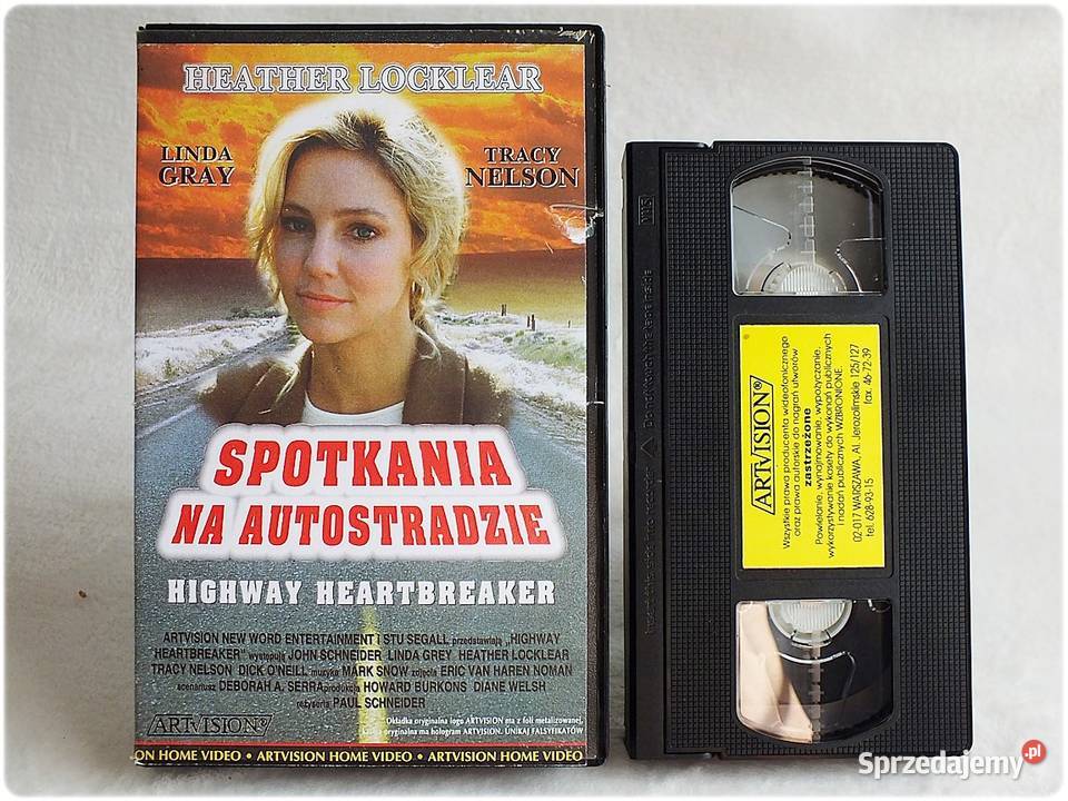 Kaseta VHS Spotkania na Autostradzie Film na VHS lubuskie Żary