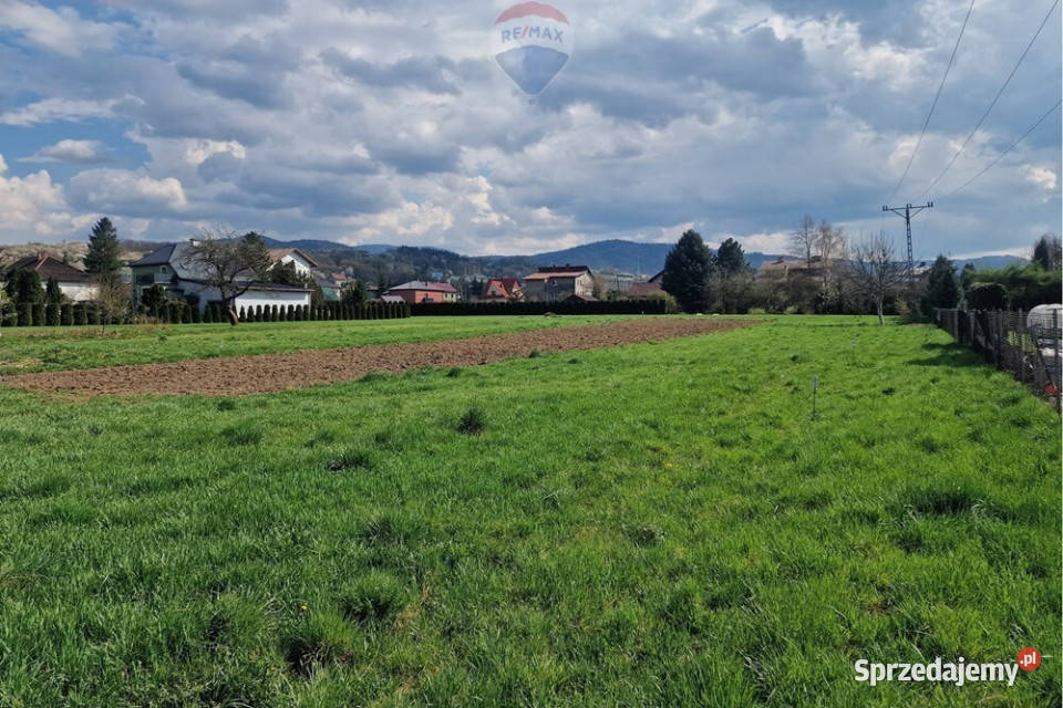 Działka budowlana w Wieprzu rzeki Soła Wieprz