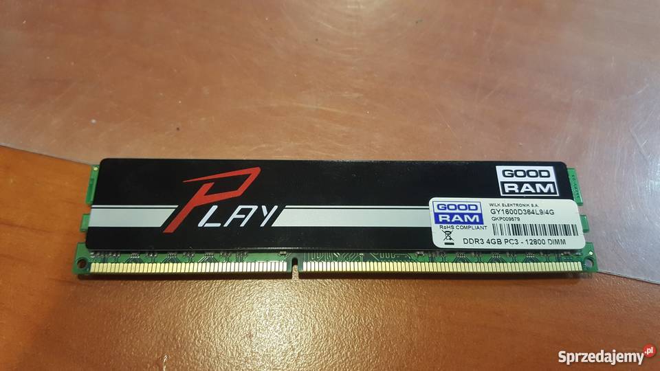 Pamięć RAM DDR3 GoodRam Play 4GB 1600MHz