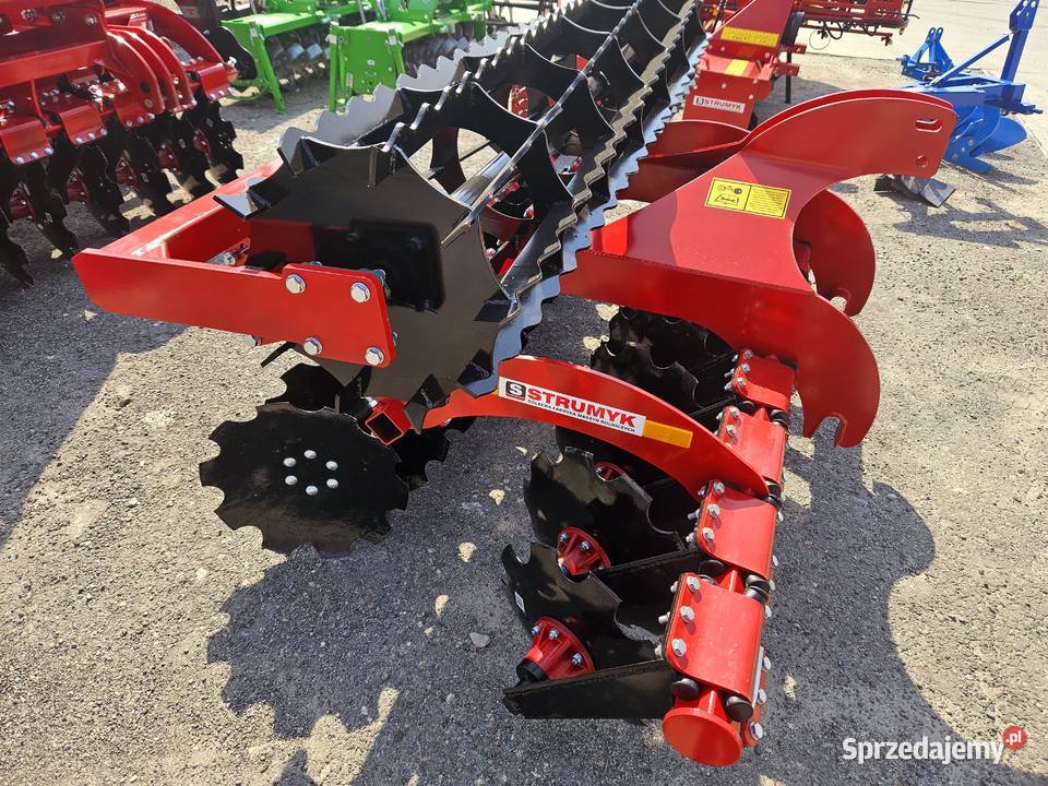 brona Talerzowa Kompaktowa strumyk TIGER JUNIOR nieuszkodzony Agregaty Pszczółki