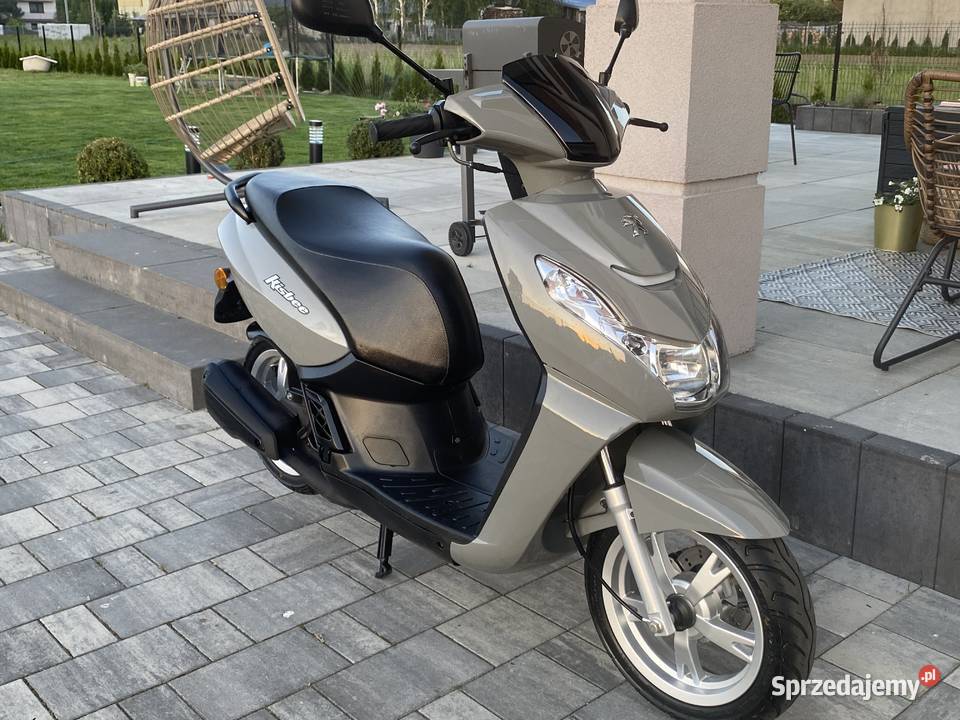 Skuter Peugeot Kisbee 2021r 50cc 4t 12 mscy GWARANCJA  transport raty