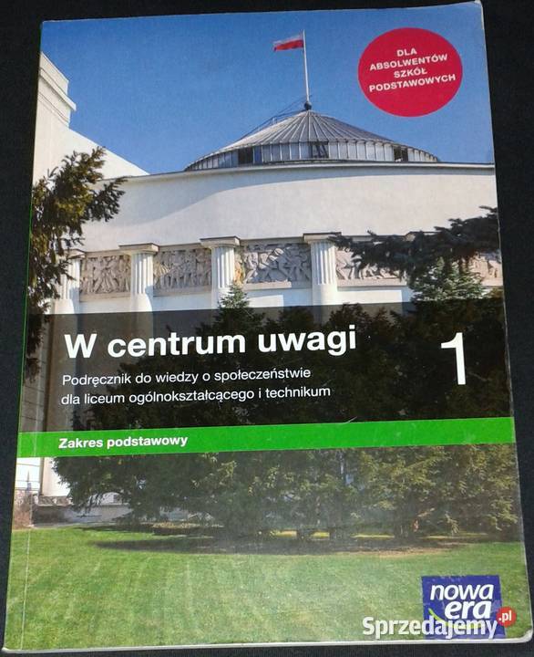 W centrum 1 Podręcznik do wiedzy A Janicki M Chełm sprzedam