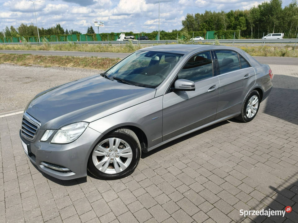 Mercedes E 220 W212 2009 mazowieckie Lipówki sprzedam
