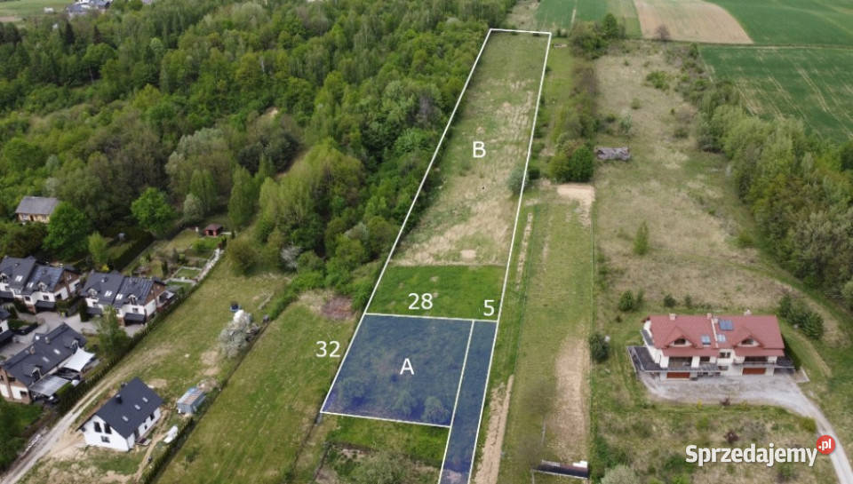 DZIAŁKA budowlana na SPRZEDAŻ Wielka Wieś